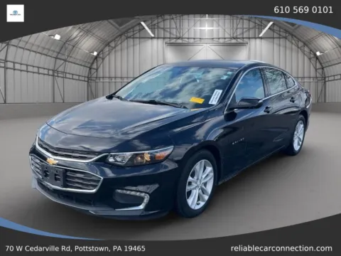 Black 2016 Chevrolet Malibu LT Sedan 4D for sale in Pottstown, PA