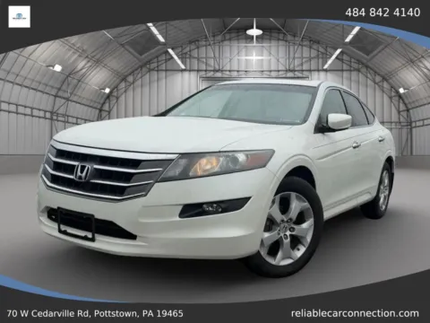 White 2010 Honda Accord Crosstour EX-L Sport Utility 4D for sale in Pottstown, PA