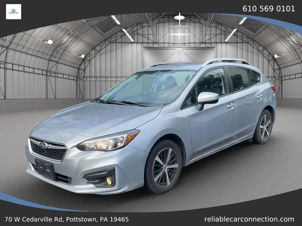 Silver 2019 Subaru Impreza 2.0i Premium Wagon 4D for sale in Pottstown, PA