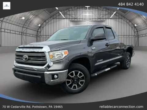 Gray 2014 Toyota Tundra Double Cab SR5 Pickup 4D 6 1/2 ft for sale in Pottstown, PA