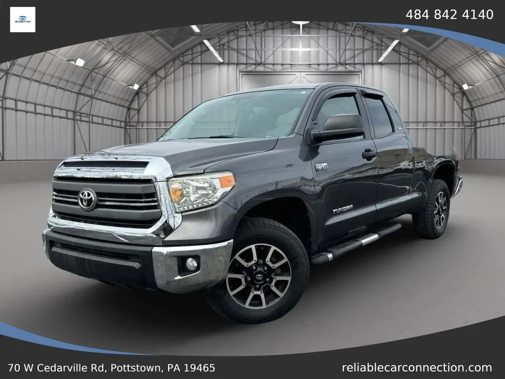 Gray 2014 Toyota Tundra Double Cab SR5 Pickup 4D 6 1/2 ft for sale in Pottstown, PA