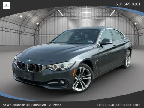 Gray 2016 BMW 4 Series 428i xDrive Gran Coupe 4D for sale in Pottstown, PA