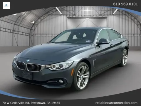 Gray 2016 BMW 4 Series 428i xDrive Gran Coupe 4D for sale in Pottstown, PA