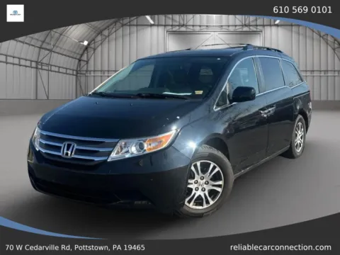 Black 2013 Honda Odyssey EX Minivan 4D for sale in Pottstown, PA