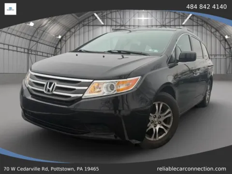 Black 2013 Honda Odyssey EX Minivan 4D for sale in Pottstown, PA
