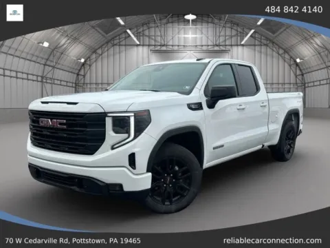 White 2023 GMC Sierra 1500 Elevation Double Cab for sale in Pottstown, PA