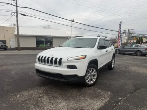 Blue 2017 Jeep Cherokee Sport for sale in Pottstown, PA