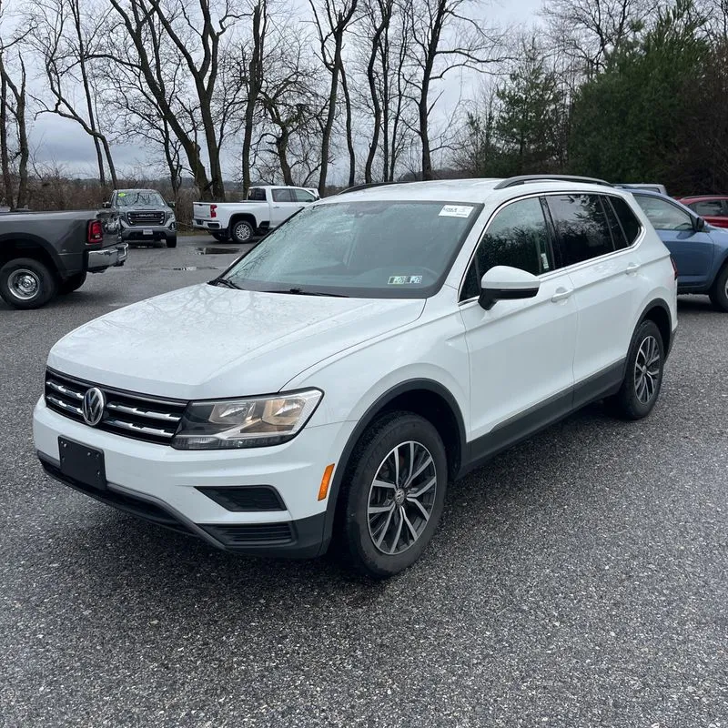 White 2020 Volkswagen Tiguan 2.0T SE for sale in Pottstown, PA