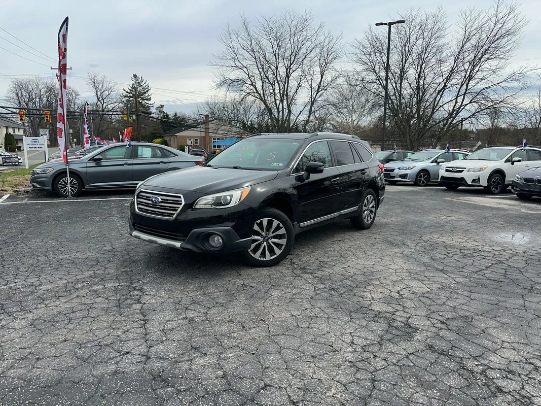 Black 2017 Subaru Outback 2.5i Touring for sale in Pottstown, PA