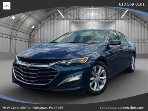 Blue 2019 Chevrolet Malibu LT Sedan 4D for sale in Pottstown, PA