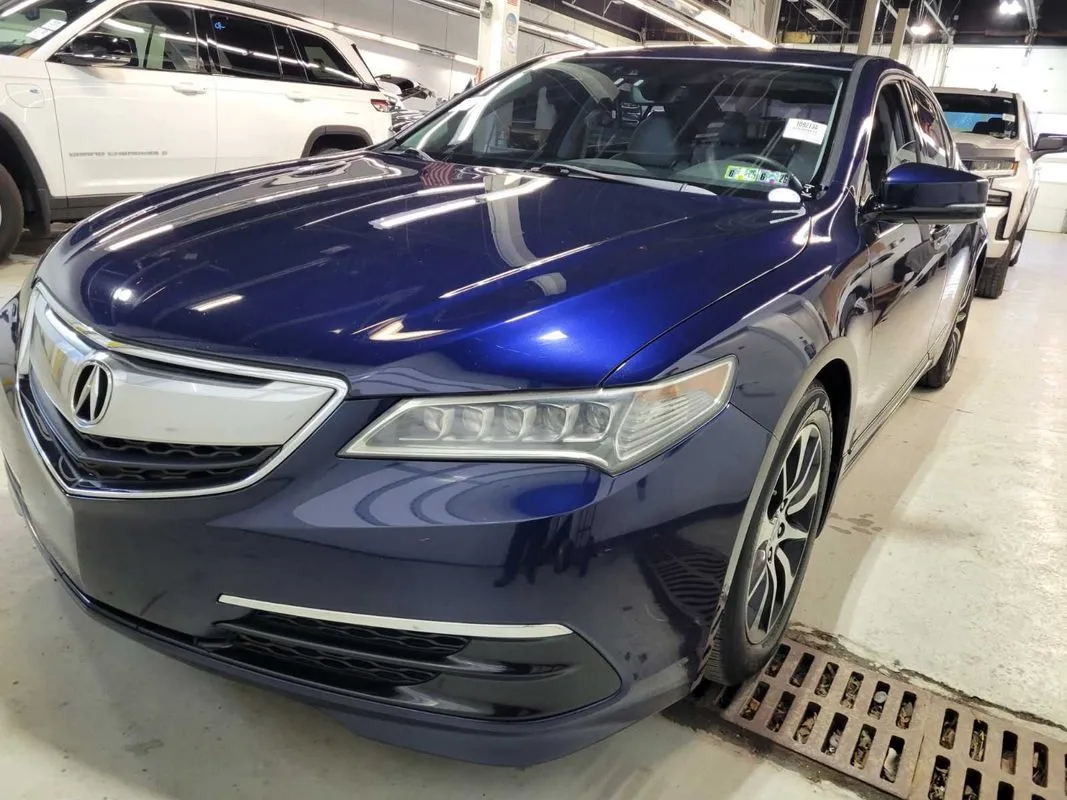 Blue 2015 Acura TLX Tech for sale in Pottstown, PA