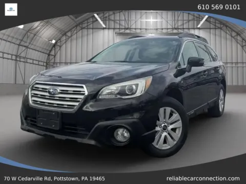 Black 2017 Subaru Outback 2.5i Premium Wagon 4D for sale in Pottstown, PA