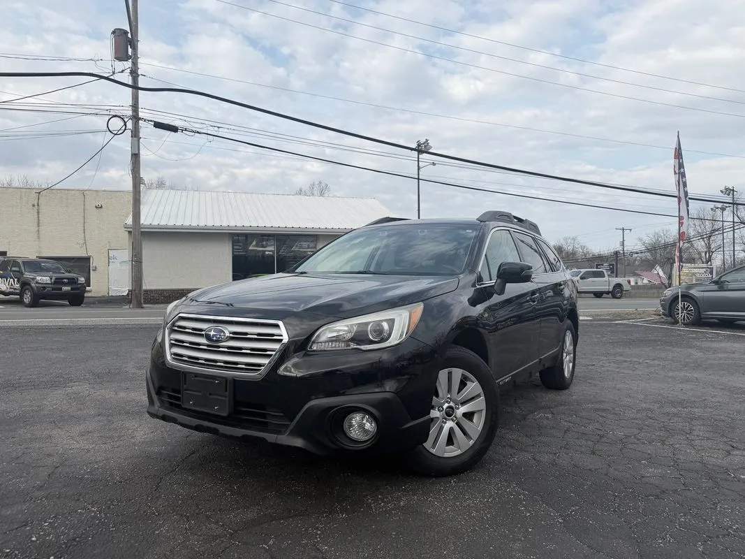 Black 2017 Subaru Outback 2.5i Premium for sale in Pottstown, PA