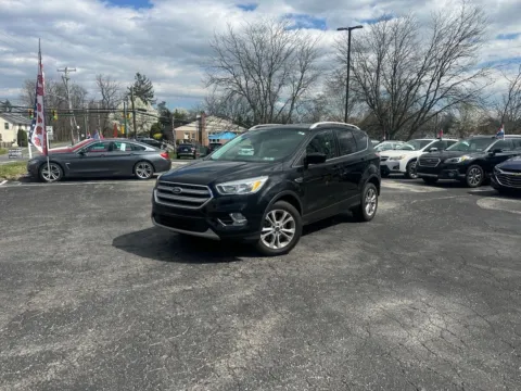 Black 2017 Ford Escape SE for sale in Pottstown, PA