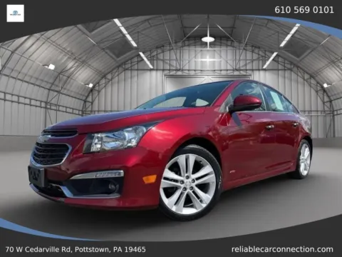 Another view of 2016 Chevrolet Cruze Limited LTZ Sedan 4D for sale in Pottstown, PA at Reliable Car Connection