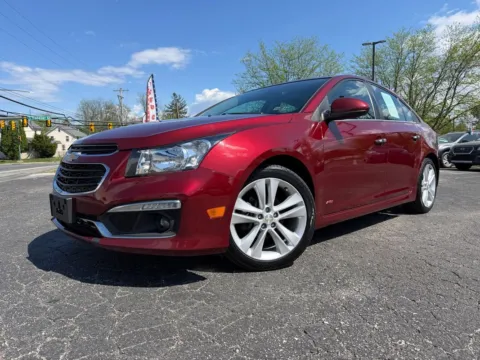 Red 2016 Chevrolet Cruze Limited LTZ Auto for sale in Pottstown, PA