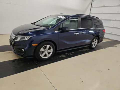 Blue 2018 Honda Odyssey EX-L for sale in Pottstown, PA