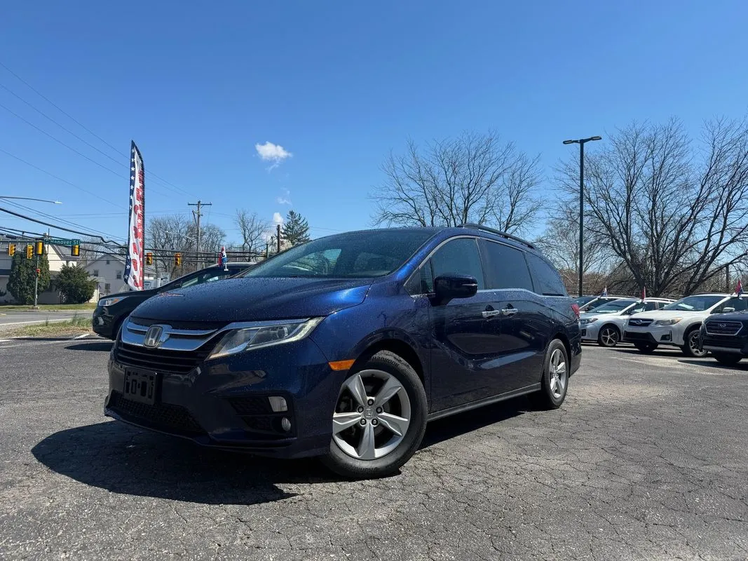 Blue 2018 Honda Odyssey EX-L for sale in Pottstown, PA