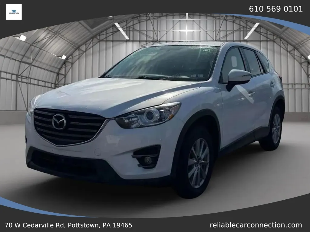 White 2016 MAZDA CX-5 Touring Sport Utility 4D for sale in Pottstown, PA