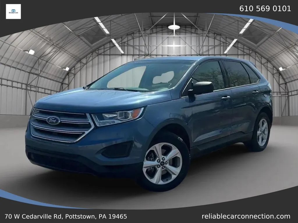 Blue 2018 Ford Edge SE Sport Utility 4D for sale in Pottstown, PA