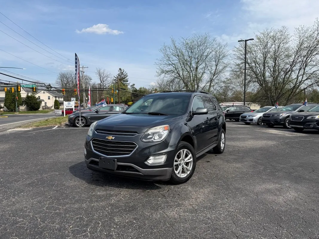 Black 2017 Chevrolet Equinox LT for sale in Pottstown, PA