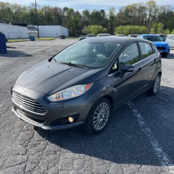 Gray 2015 Ford Fiesta Titanium for sale in Pottstown, PA