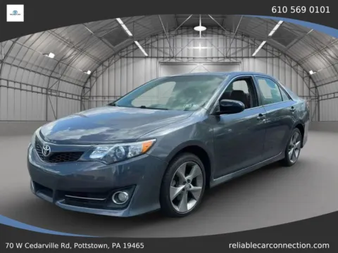 Photos of 2012 Toyota Camry SE Sedan 4D for sale in Pottstown, PA at Reliable Car Connection
