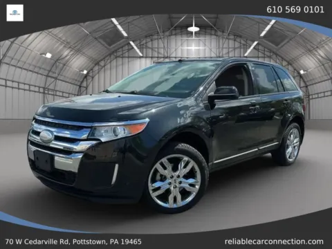 Black 2013 Ford Edge SEL Sport Utility 4D for sale in Pottstown, PA