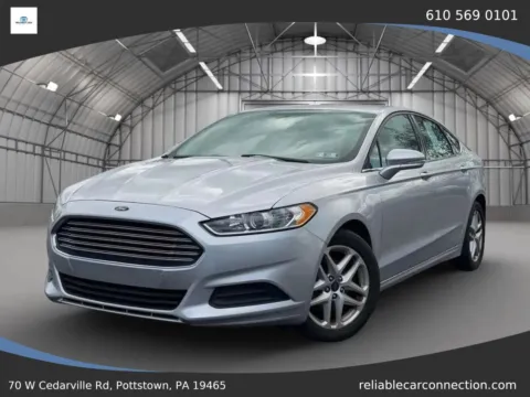 Silver 2016 Ford Fusion SE Sedan 4D for sale in Pottstown, PA