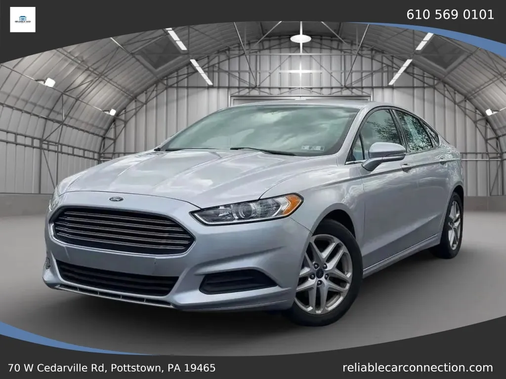 Silver 2016 Ford Fusion SE Sedan 4D for sale in Pottstown, PA