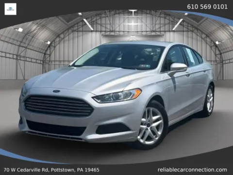 Silver 2016 Ford Fusion SE Sedan 4D for sale in Pottstown, PA