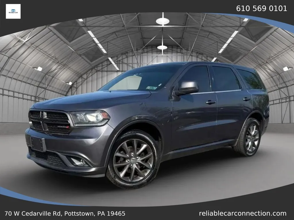 Gray 2014 Dodge Durango SXT Sport Utility 4D for sale in Pottstown, PA