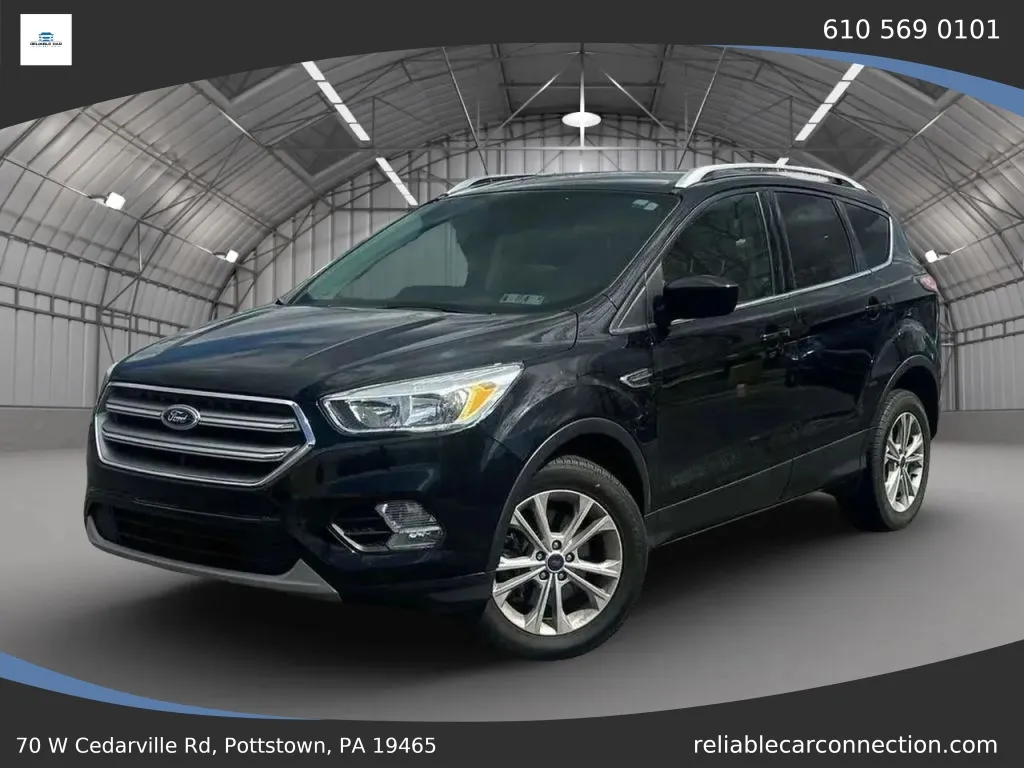 Black 2017 Ford Escape SE Sport Utility 4D for sale in Pottstown, PA