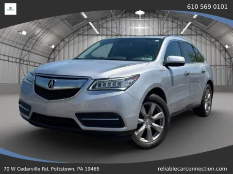 Silver 2014 Acura MDX SH-AWD Sport Utility 4D for sale in Pottstown, PA