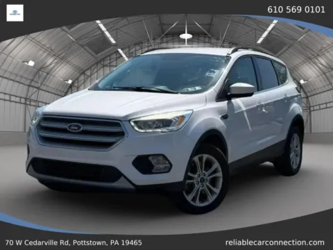 White 2018 Ford Escape SEL Sport Utility 4D for sale in Pottstown, PA