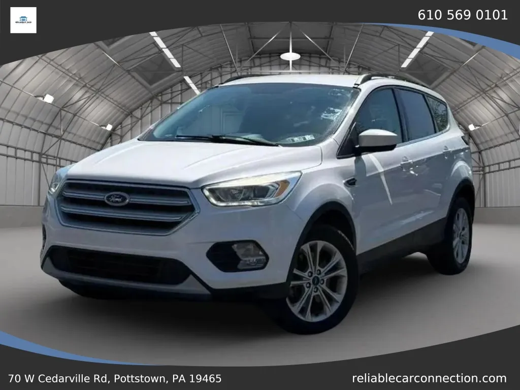 White 2018 Ford Escape SEL Sport Utility 4D for sale in Pottstown, PA