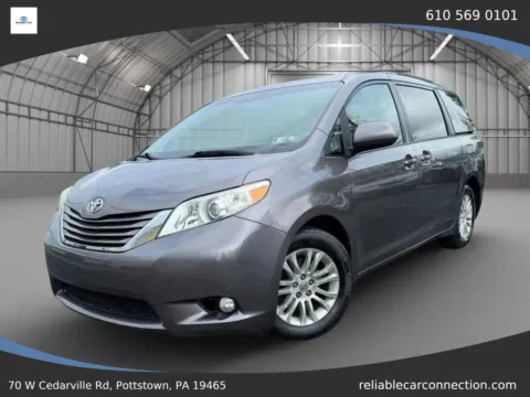 Gray 2011 Toyota Sienna XLE Minivan 4D for sale in Pottstown, PA