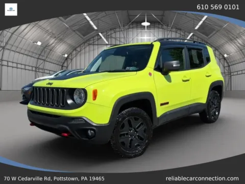 Photos of 2018 Jeep Renegade Trailhawk Sport Utility 4D for sale in Pottstown, PA at Reliable Car Connection