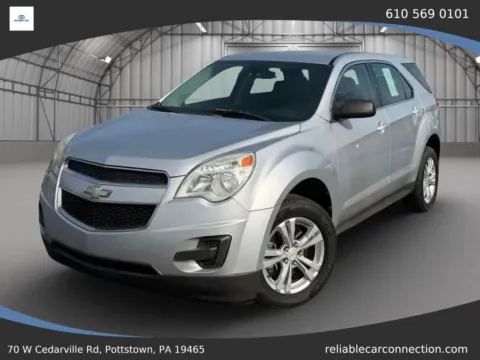 Silver 2012 Chevrolet Equinox LS Sport Utility 4D for sale in Pottstown, PA
