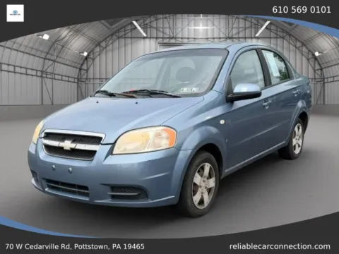 Blue 2007 Chevrolet Aveo LS Sedan 4D for sale in Pottstown, PA