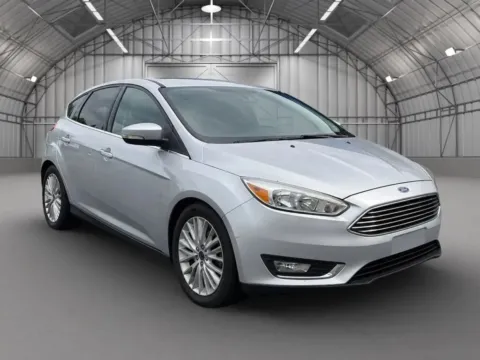 Silver 2018 Ford Focus Titanium Hatchback 4D for sale in Pottstown, PA