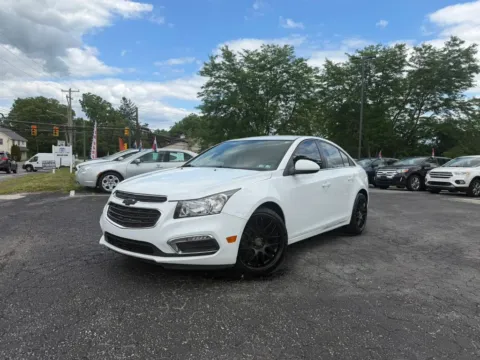 White 2015 Chevrolet Cruze 1LT Sedan 4D for sale in Pottstown, PA