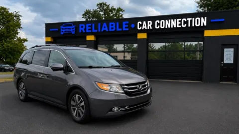 Gray 2015 Honda Odyssey Touring Minivan 4D for sale in Pottstown, PA