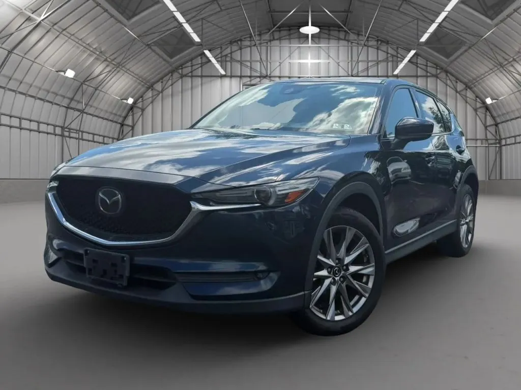 Blue 2019 MAZDA CX-5 Grand Touring Sport Utility 4D for sale in Pottstown, PA