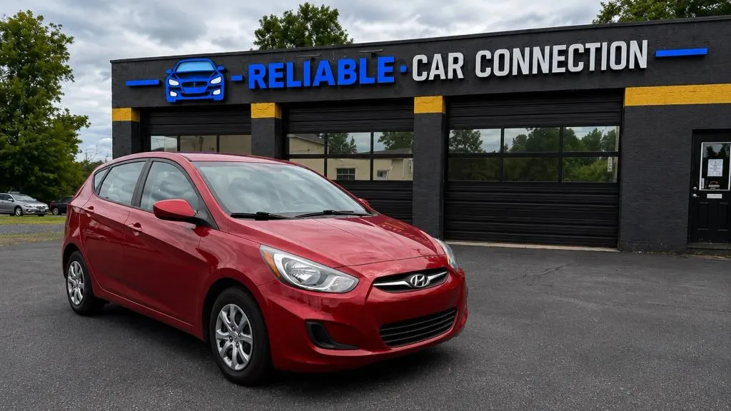 Red 2013 Hyundai Accent GS Hatchback 4D for sale in Pottstown, PA