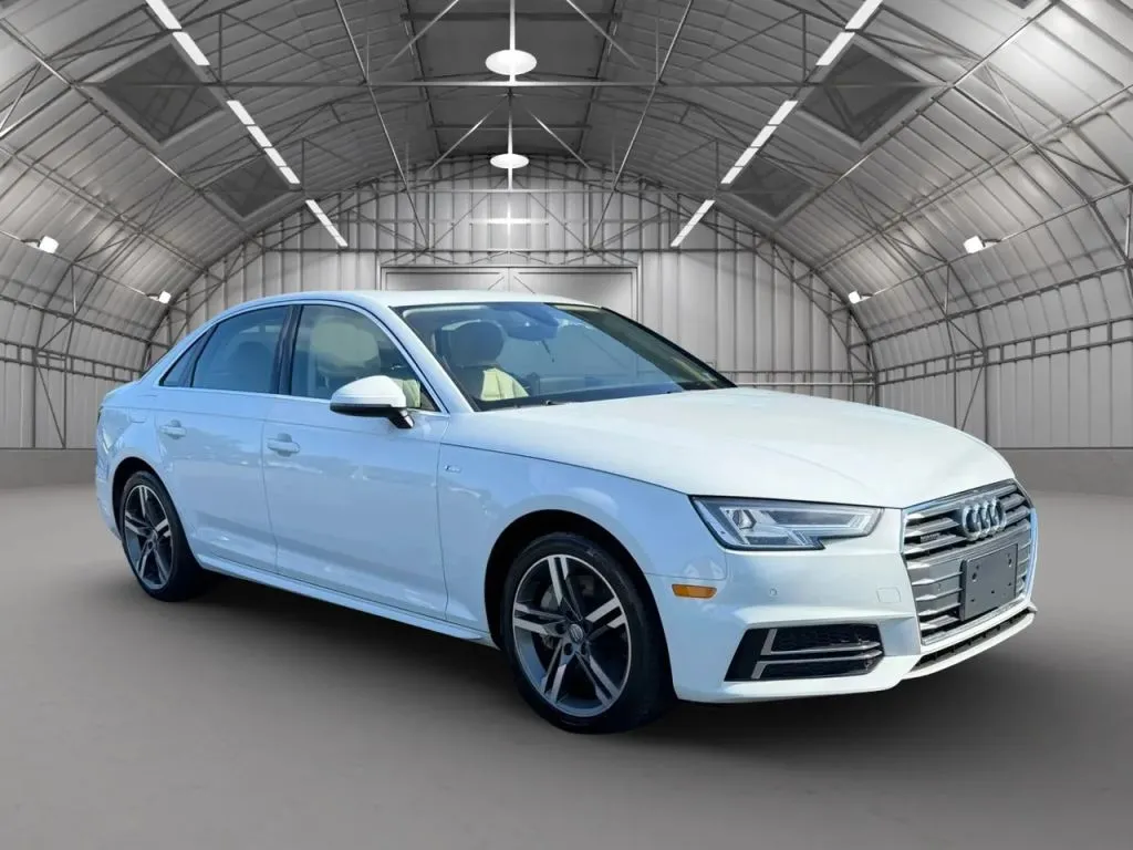 White 2018 Audi A4 Premium Plus Sedan 4D for sale in Pottstown, PA