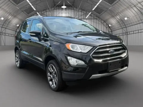 Black 2018 Ford EcoSport Titanium Sport Utility 4D for sale in Pottstown, PA