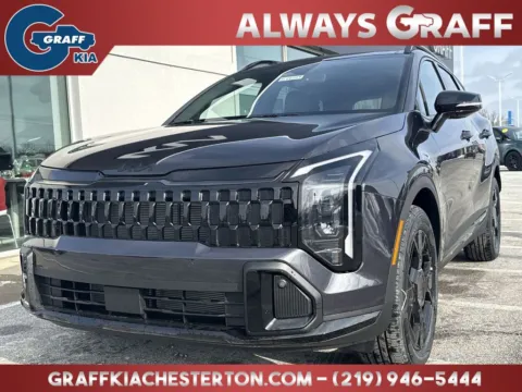 Gray 2026 Kia Sportage X-Line for sale in Burns Harbor, IN