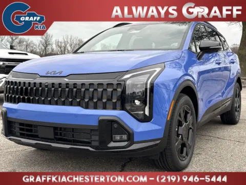 Blue 2026 Kia Sportage X-Line for sale in Burns Harbor, IN