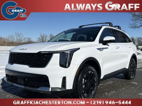 White 2026 Kia Sorento S for sale in Burns Harbor, IN